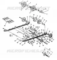 SUSPENSION ASSEMBLY WIDETRAK GT 0942061 (49261126110019)
