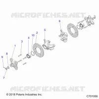 FRONT SUSPENSION CARRIER AND HUB