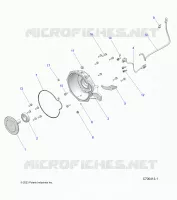 MOTOR, ADAPTER, BELLHOUSING AND CRANK SENSOR