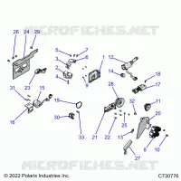 ELEKTRIC, WIRE HARNESS, COMPONENTS, AND LICENSE PLATE