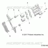 BRAKES, HINTERSATTELS
