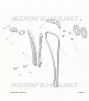 CAM CHAIN AND TENSIONER