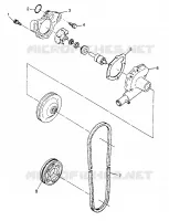 WASSERPUMPE 500 0972764, EUROPEAN 500 E972764, 500 SKS 0972564, EUROPEAN 500 (4938393839D002)