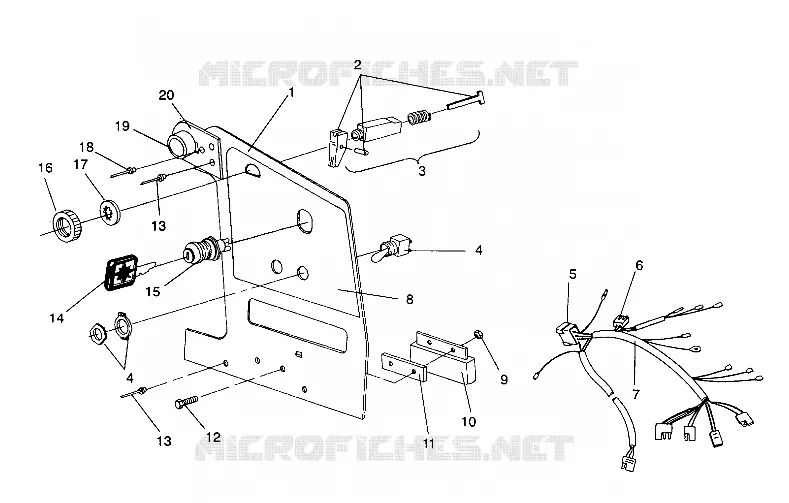 KONSOLE WIDETRAK / 0932064 (4922982298009A)