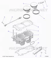 ZYLINDER AND PISTON