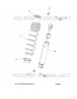 FRONT SUSPENSION SHOCK MOUNTING