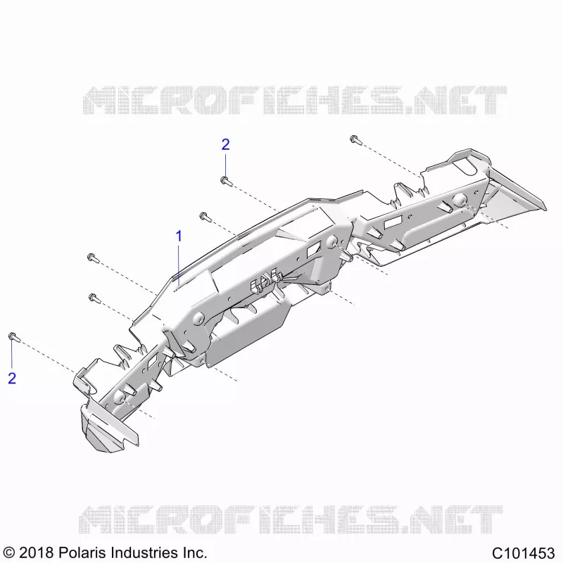 KAROSSERIE HINTEN BUMPER