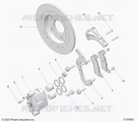 BRAKES, HINTERSATTELS