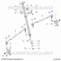 STEERING, LENKSÃ¤ULE AND TIE ROD ASM