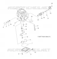 MOTOR, VERGASER, LOWER