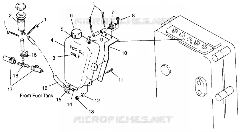 MOTORVernebelungsSystem Intl. SLT 780 I964588 (4935683568C010)