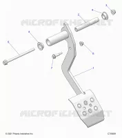 BREMSES, PEDAL