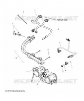 KRAFTSTOFFSYSTEM, RAIL, LINES and DROSSELKLAPPENGEHÄUSE