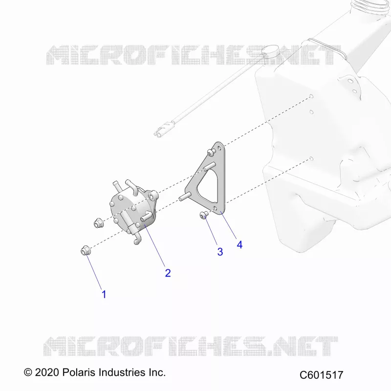 KRAFTSTOFFSYSTEM, FUEL PUMP MOUNTING