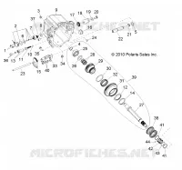 ANTRIEB, MAIN GETRIEBEGEHÄUSE INTERNAL COMPONENTS 2