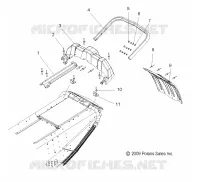 HINTERE STOSSSTANGE, SNOWFLAP, and RÜCKLICHT HOUSING