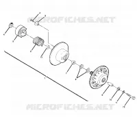 ANGETRIEBENE KUPPLUNGS ASSEMBLY (4916331633024A)