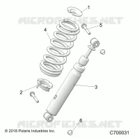 FRONT SUSPENSION SHOCK MOUNTING