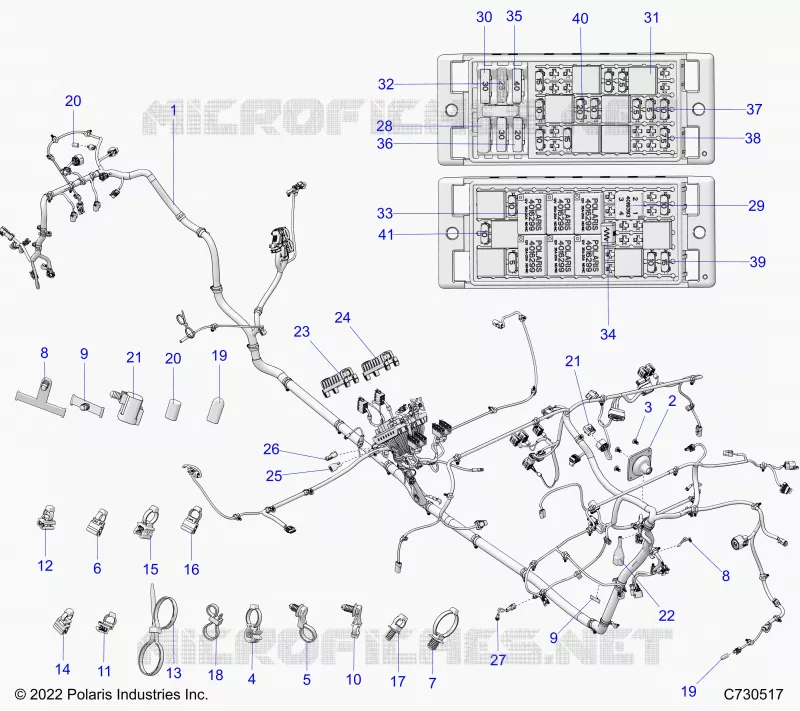 ELEKTRIC, HARNESS, CHASSIS