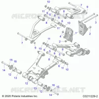 HINTERRADAUFHÃ„NGUNG CONTROL ARM, MOUNTING