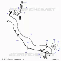 DRIVE TRAIN, GEAR SELECTOR AND THROTTLE CABLE