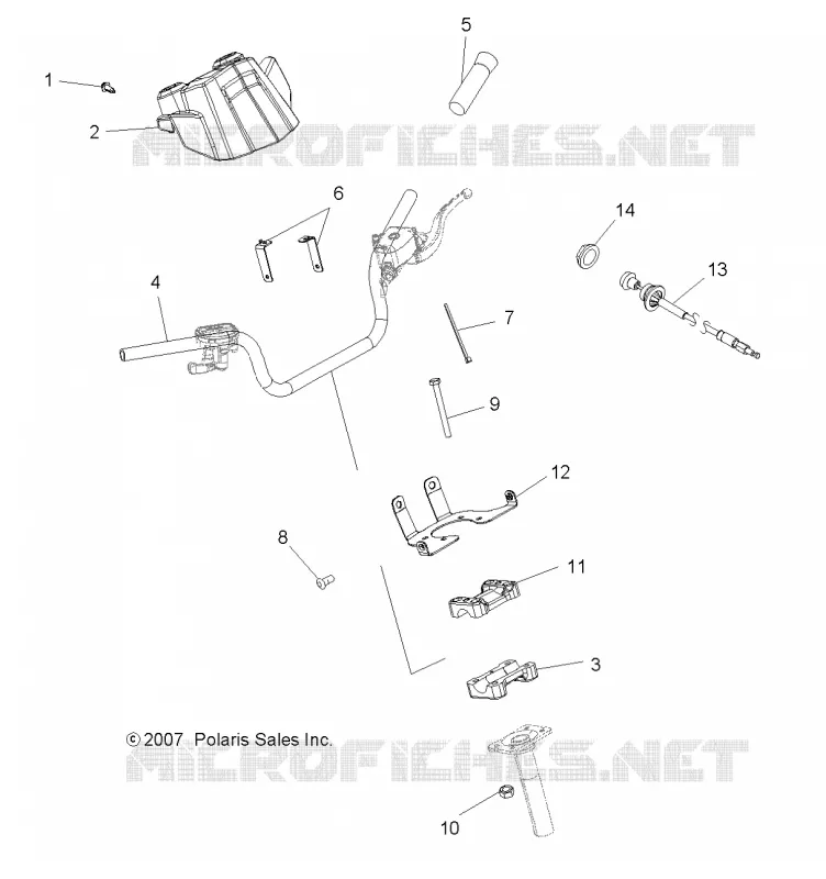LENKUNG, HANDLEBAR   KONTROLLEN