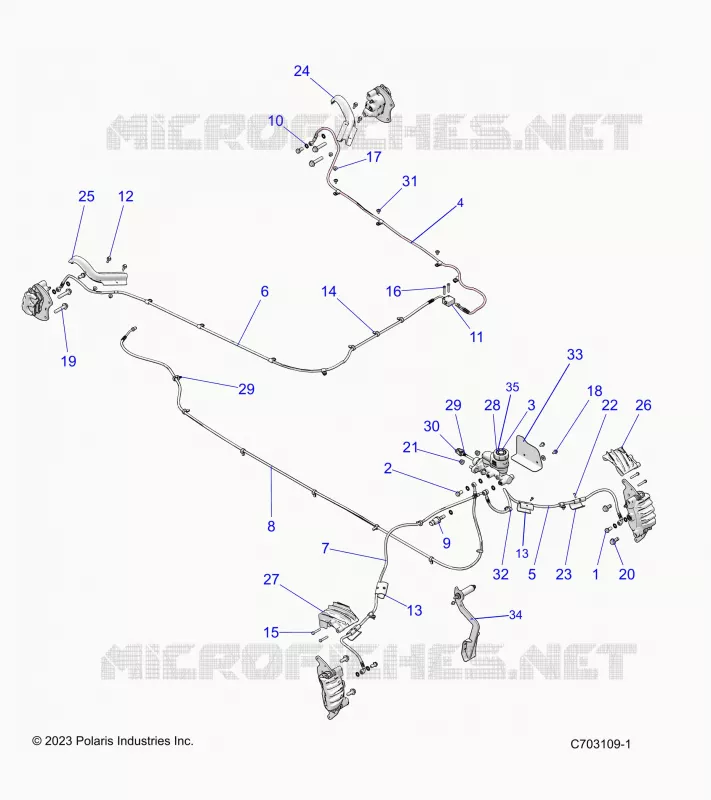 BRAKES, BRAKE LINES AND MASTER CYLINDER