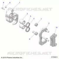 BRAKES, HINTERSATTELS