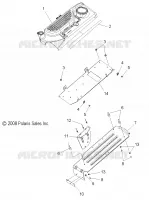 CHASSIS, CLUTCH GUARD AND COVER