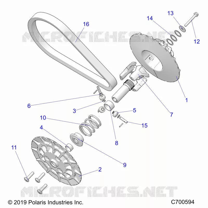 ANTRIEB, SECONDARY CLUTCH