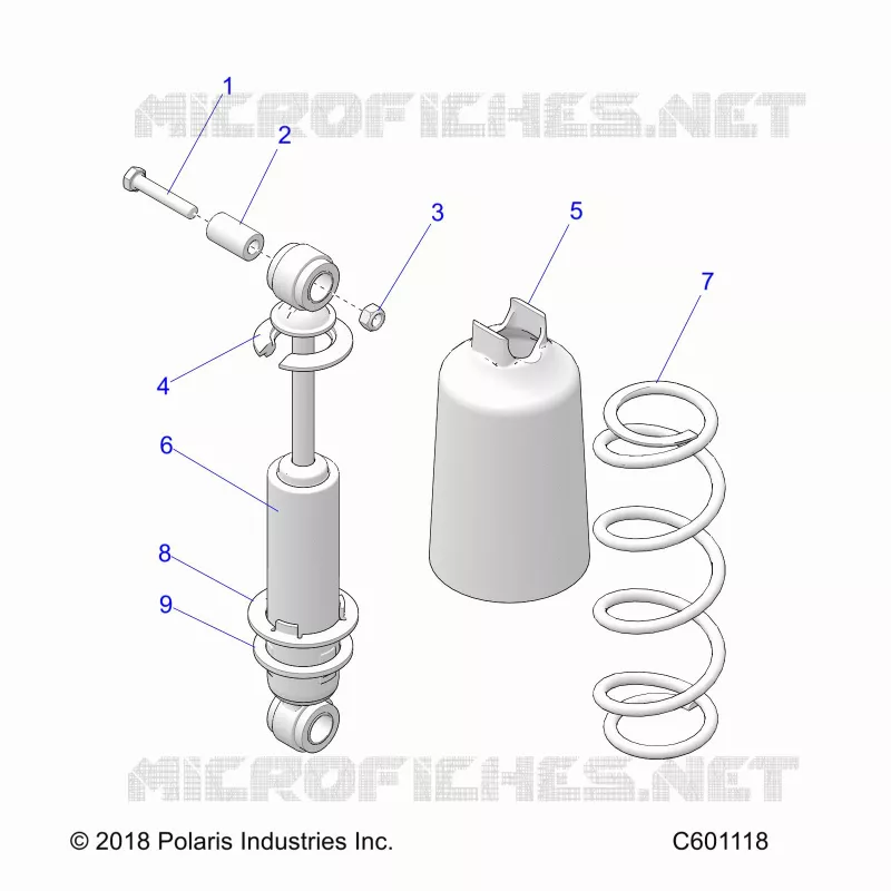 FRONT TRACK SHOCK (7043995)