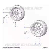 RADS, FRONT AND REAR