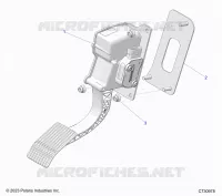 ELEKTRIC, THROTTLE PEDAL
