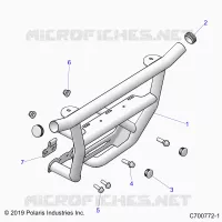 CHASSIS, FRONT BUMPER