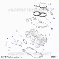 ZYLINDER AND PISTON