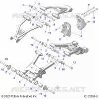 HINTERRADAUFHÃ„NGUNG CONTROL ARM, MOUNTING