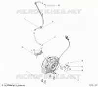 ANTRIEB, FRONT GEARCASE MOUNTING