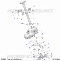 STEERING, LENKSÃ¤ULE ASM.