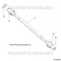 ANTRIEB, REAR PROP SHAFT