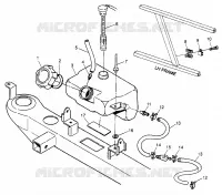 ÖLTANK Sport 400L W97BA38C and Trail Blazer W97BA25C (4940124012A014)