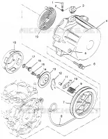 RÜCKZUG ANLASSER 600 XCR SP 0965677 and EUROPEAN 600 XCR SP E965677 (4932063206D006)