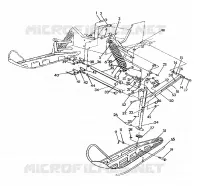FRONT SUSPENSION AND SKI RXL/RXL SKS (4921322132015A)
