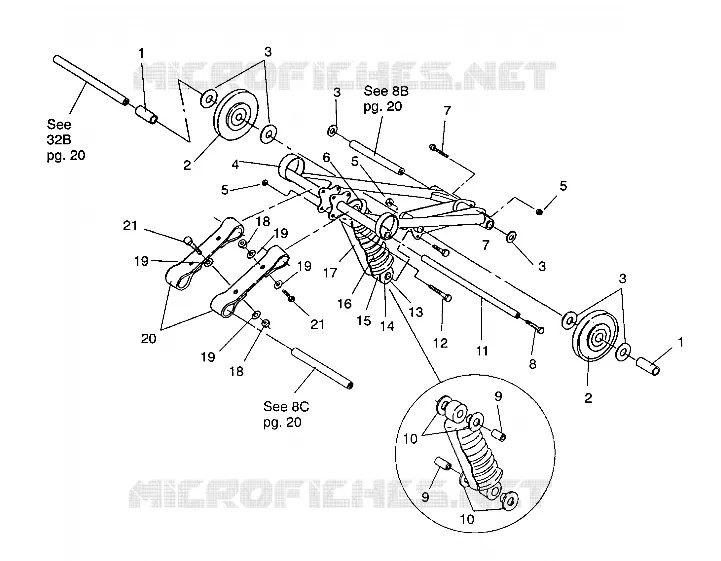 FRONT Drehmomentarm XLT SP/0930667 (4923012301022A)