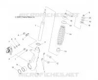 FRONT SUSPENSION STREBE