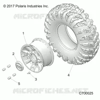 WHEELS, FRONT