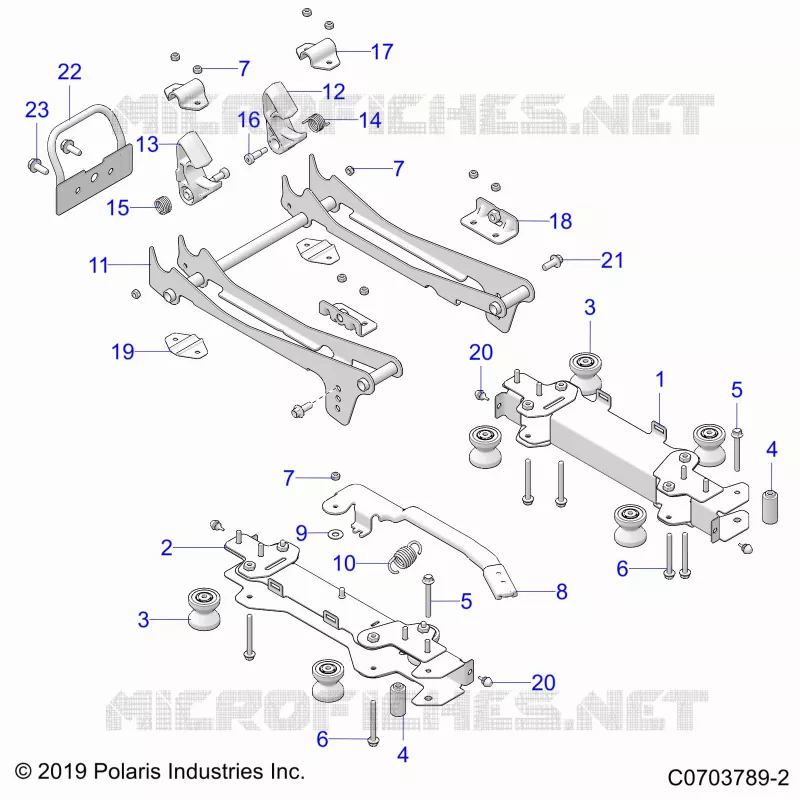 SITZ MOUNTING, FRONT