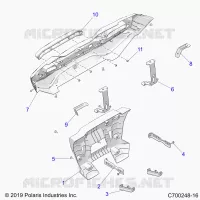 KAROSSERIE HINTEN BUMPER