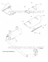 ENGINE, ABGASSYSTEM SHIELDS