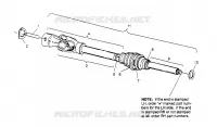 CV JOINT SPORTSMAN 4X4 W948040 (4926842684B003)