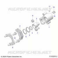 BRAKES, HINTERSATTELS